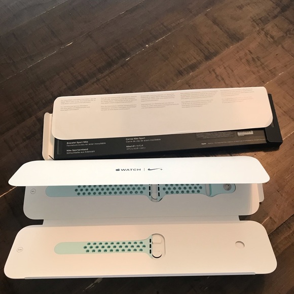 teal nike apple watch band